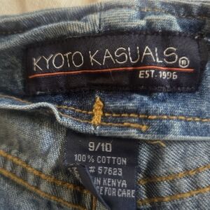 Kyoto Kasuals Denim Jean Shorts